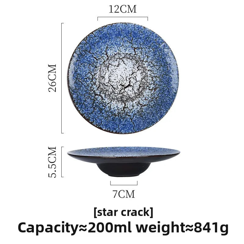 Bulk Italian Hat Plate for Restaurants, Commercial Pasta Salad Dish Set, Vintage Ceramic Sushi Plate Bundle