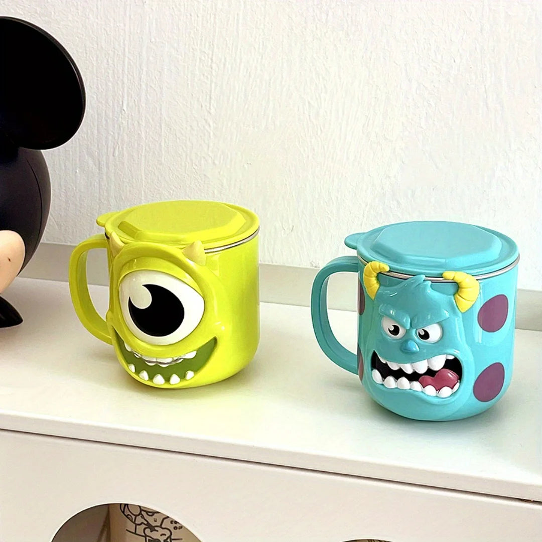 Kids Stainless Steel Cup Unbreakable Water Cup for Children Home Use Baby Tableware Set