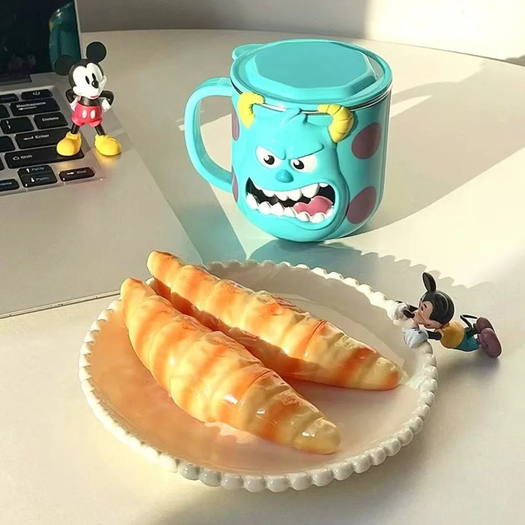 Kids Stainless Steel Cup Unbreakable Water Cup for Children Home Use Baby Tableware Set